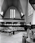 Interieur met rechts de kansel
<br/>
Ino Roël, Beeldbank Stadsarchief, 1978